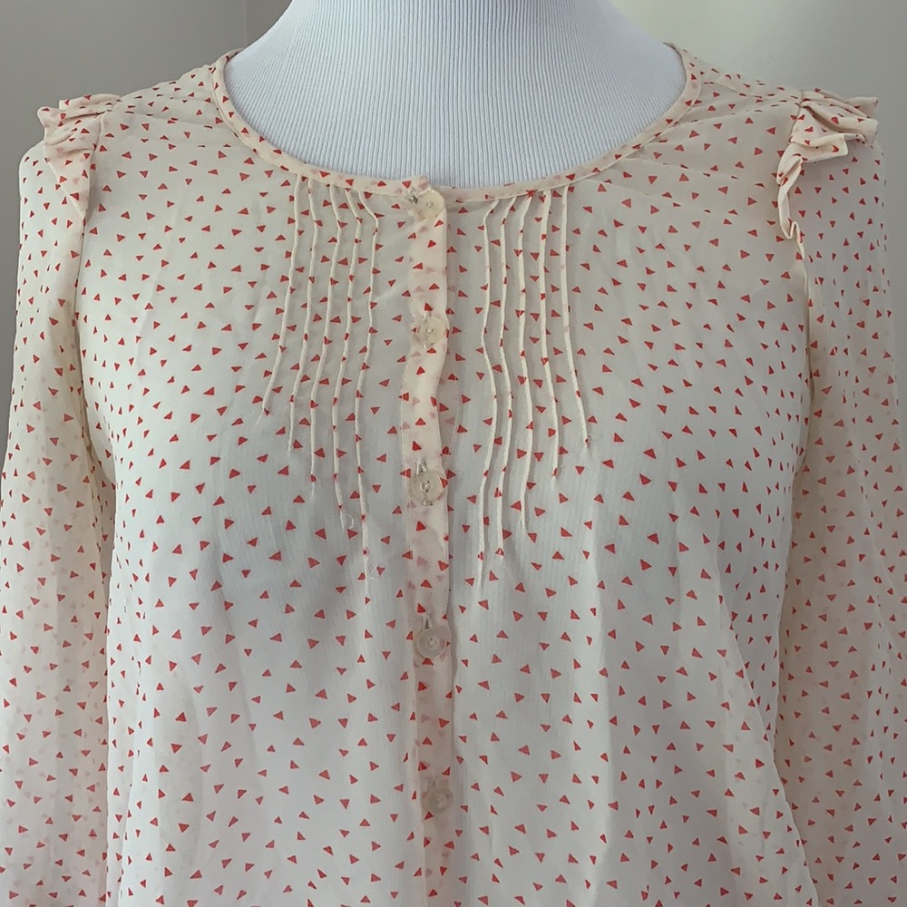 Pins and Needles Sheer top - Picture 2 of 7